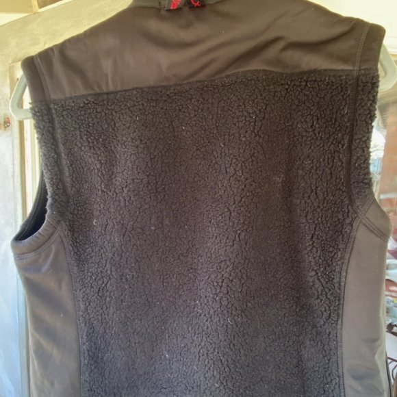 Ralph Lauren RLX Sherpa Zip-Up Vest - Men's S - Black, Like New - Picture 3 of 3